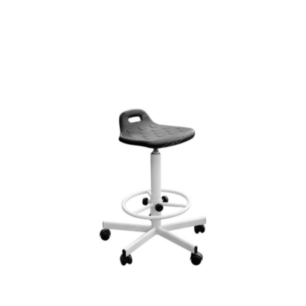 Табурет промышленный на колесах