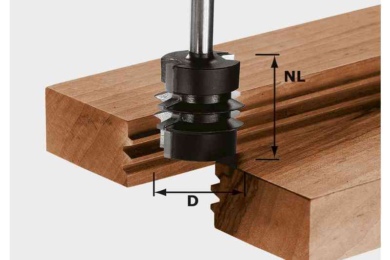 Фрезы для сращивания HW S8 D34/NL32