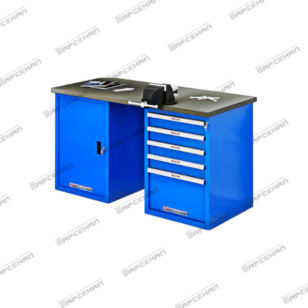 Верстак двухтумбовый «TRIUMF-Medium» ВТ.М-15G-05