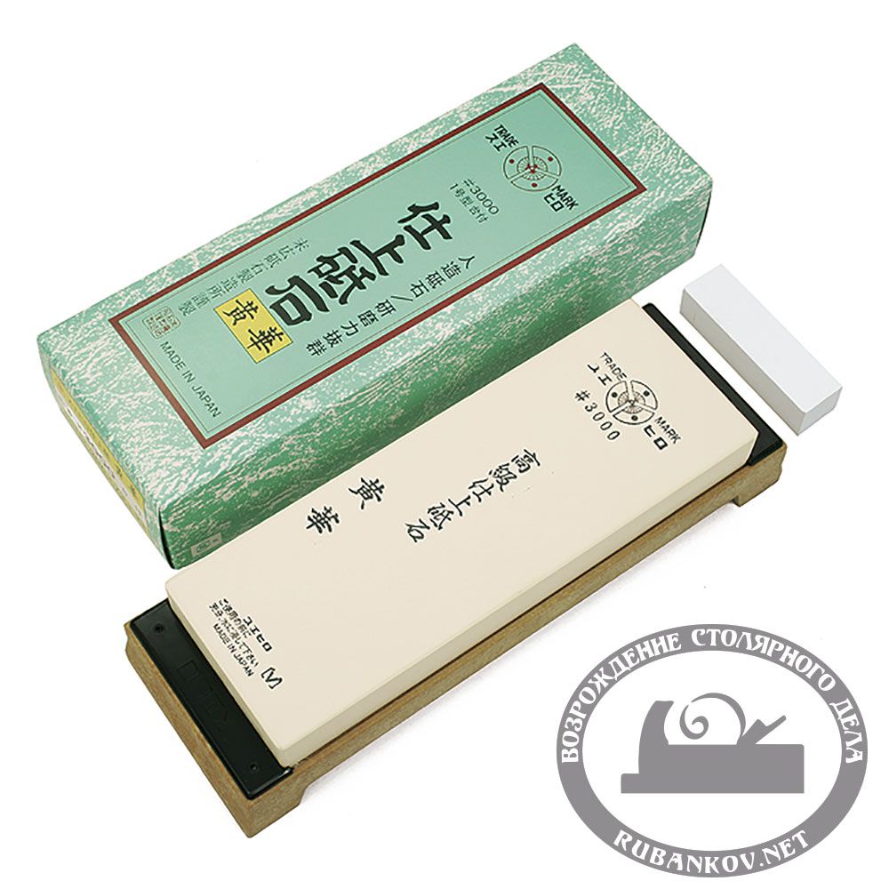 Заточной абразив  3000, Suehiro, 206*73*23мм, на подставке, с нагурой