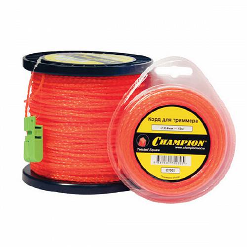 Корд триммерный 2-х компонентный материал, сечение витой квадрат Champion C5060 - Championtool