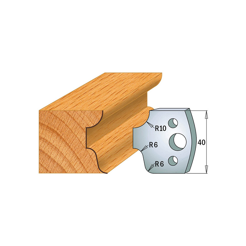 Комплект из 2-х ножей 40x4 SP CMT 690.045