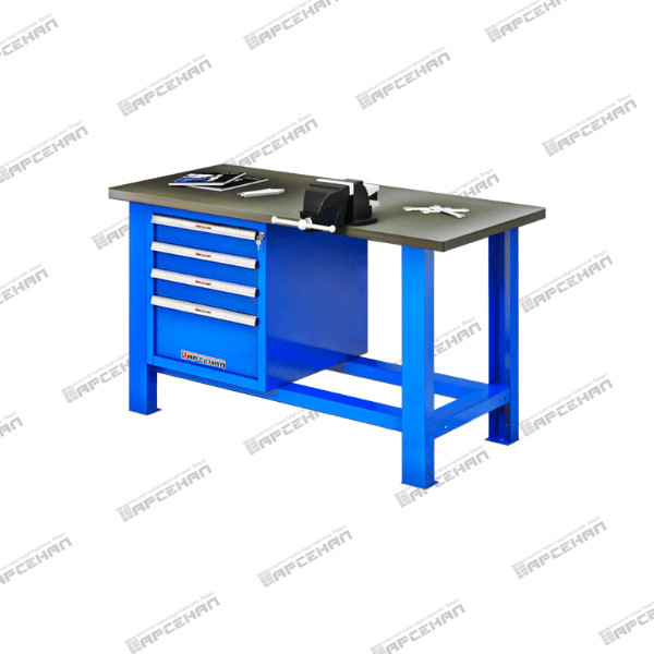 Верстак однотумбовый TRIUMF-Medium ВТ.М-15G-K.4