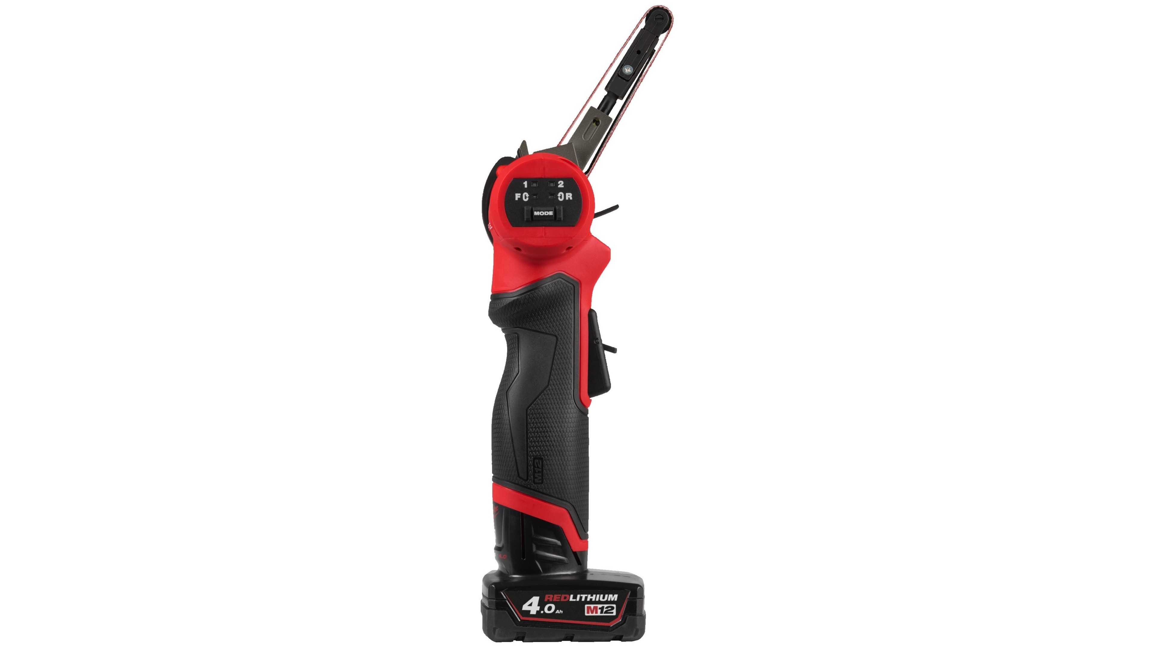 Аккумуляторная ленточная шлифовальная машина Milwaukee M12 FBFL10-402B Аккумуляторная ленточная шлифовальная машина Milwaukee M12 FBFL10-402B