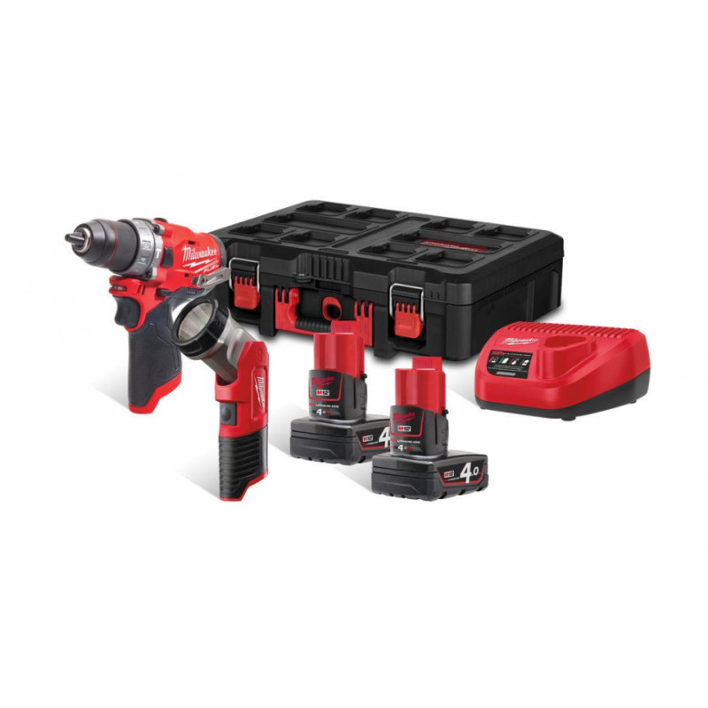 Набор инструментов Milwaukee M12 FPP2AW-422P Набор инструментов Milwaukee M12 FPP2AW-422P