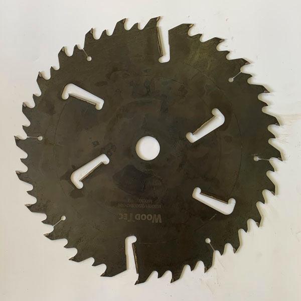 Пила дисковая Ø550 х 50 х 5,1/3,5 Z = (24 + 24) + 6 WoodTec