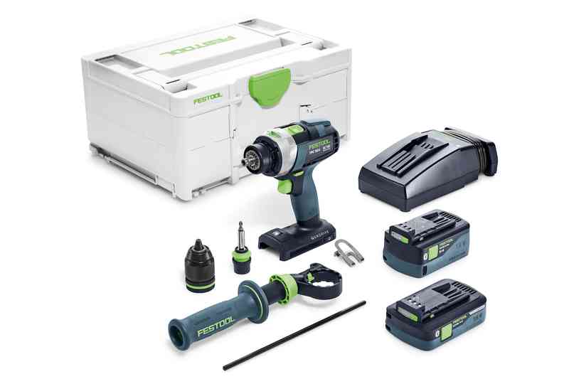 Аккумуляторная ударная дрель-шуруповёрт QUADRIVE TPC 18/4 5,2/4,0 I-Plus Аккумуляторная ударная дрель-шуруповёрт QUADRIVE TPC 18/4 5,2/4,0 I-Plus