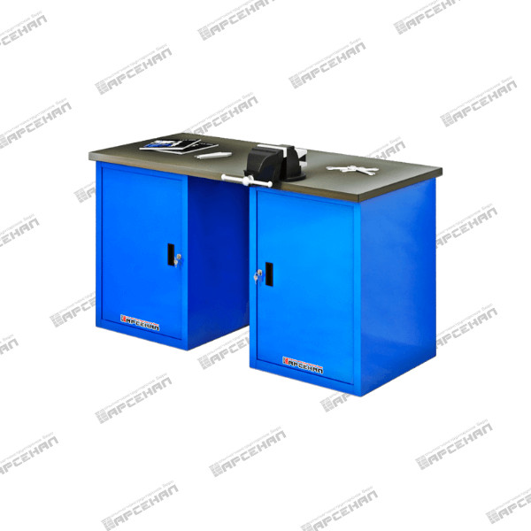 Верстак двухтумбовый «TRIUMF-Medium» ВТ.М-15G-00