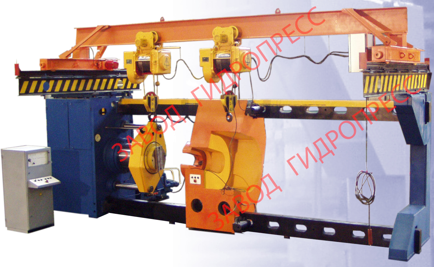 Гидравлический пресс 3938 (ПА6738) с усилием 6300 кН