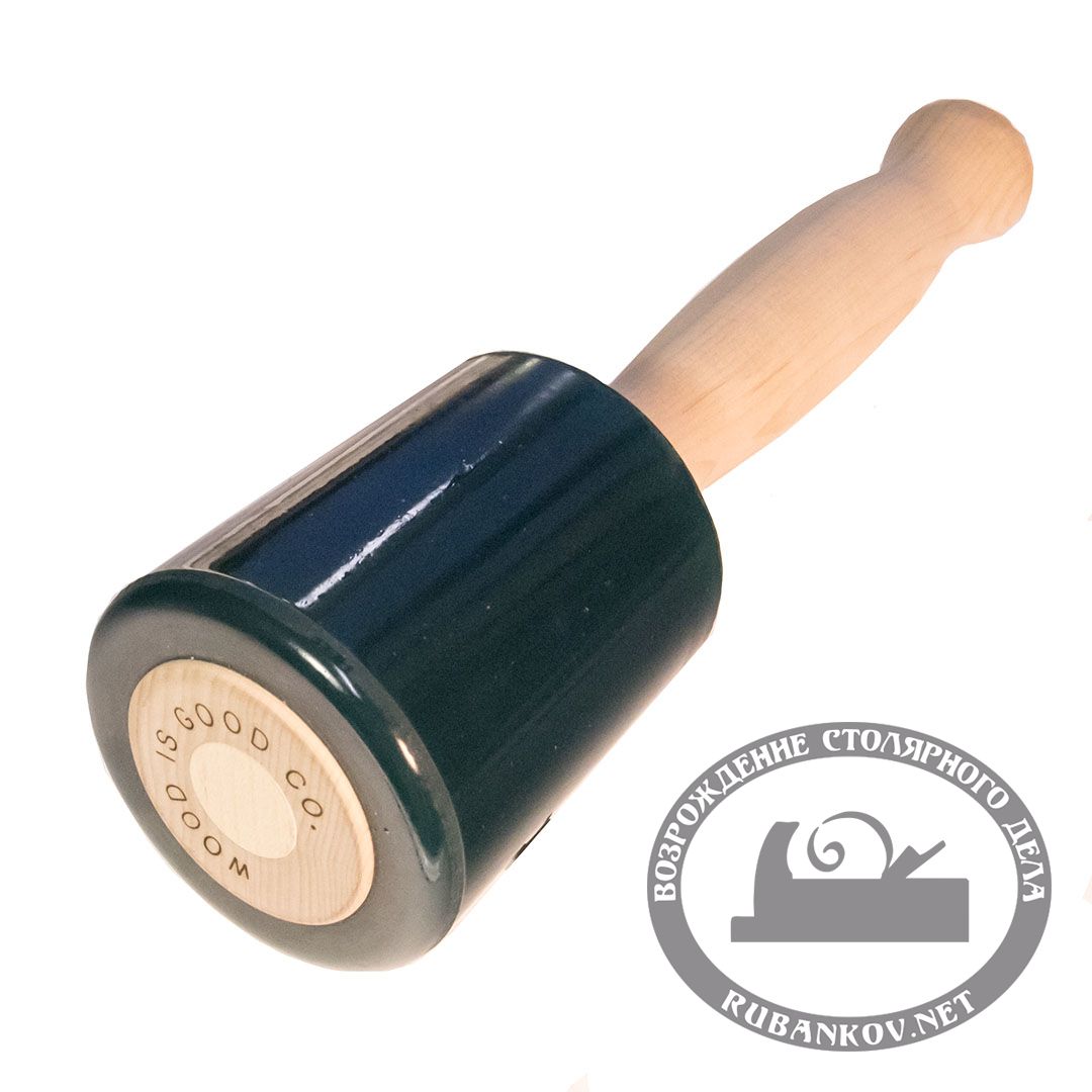 Киянка полиуретановая WoodIsGood ma-20, 600г, D85мм*270мм