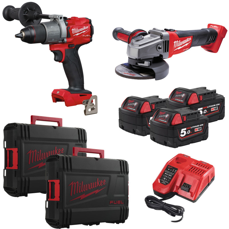 Набор инструментов Milwaukee M18 FUEL FPP2D2-503X Набор инструментов Milwaukee M18 FUEL FPP2D2-503X