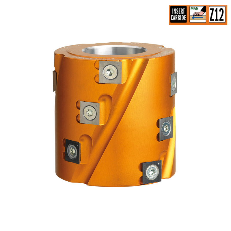 Фреза фуговальная F=40 D=80x80 насадная (алюм.) смен.ножи HM (кейс) CMT 694.019.40