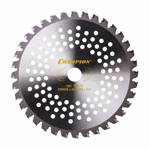 Нож с зубцами из твердого сплава Tiger 36/230/25,4 (SRM-2305SI,SRM-2655SI) Champion C5176 - Championtool