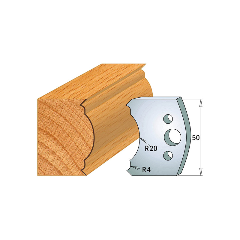 Комплект из 2-х ножей 50x4 SP CMT 690.507