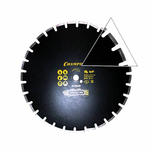 Диск алмазный CHAMPION асфальт PRO Asphafight, С1625 - Championtool