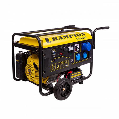 Бензиново-газовый генератор CHAMPION LPG6500E Бензиново-газовый генератор CHAMPION LPG6500E