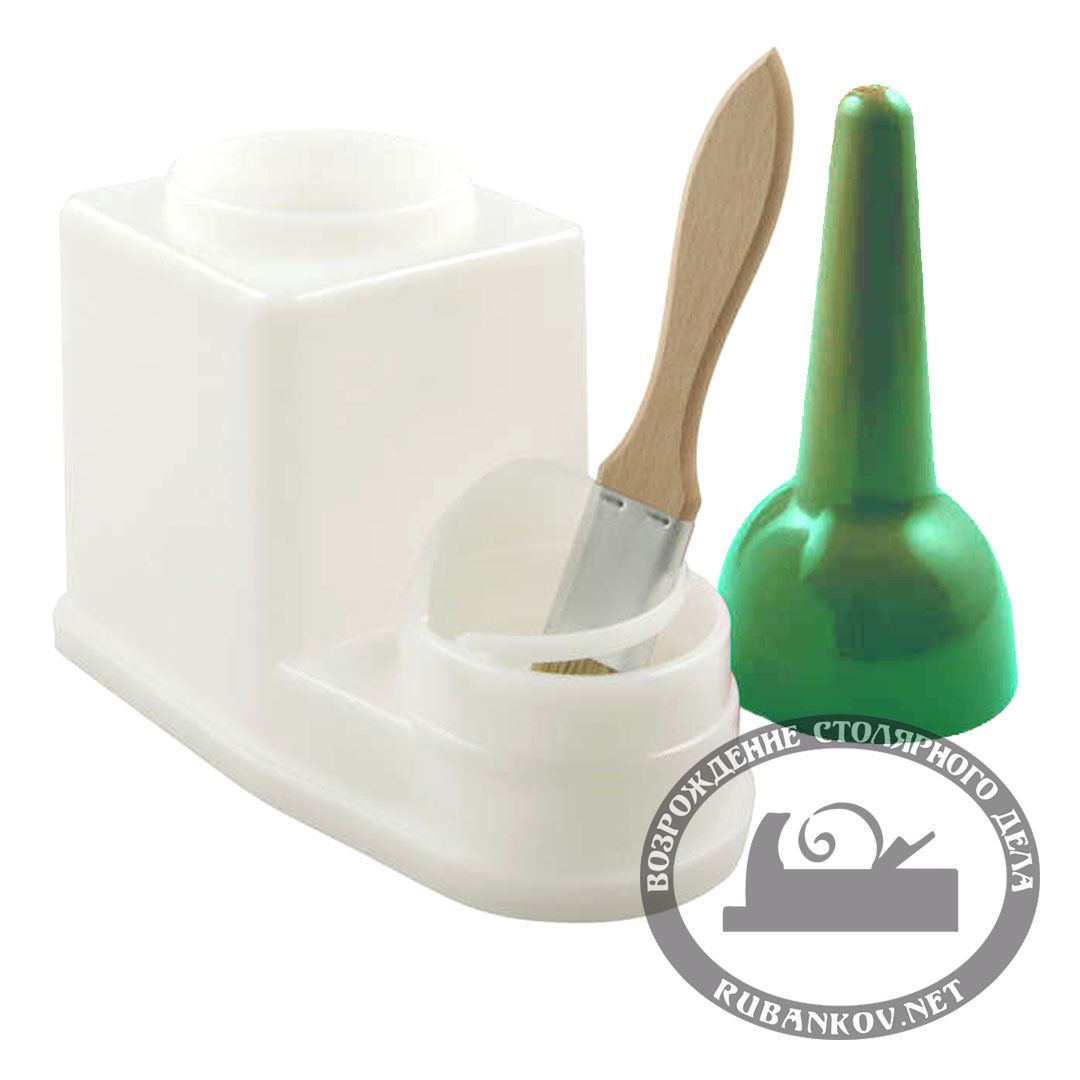 Бутылка для нанесения клея с отделением для кисти, 900 мл