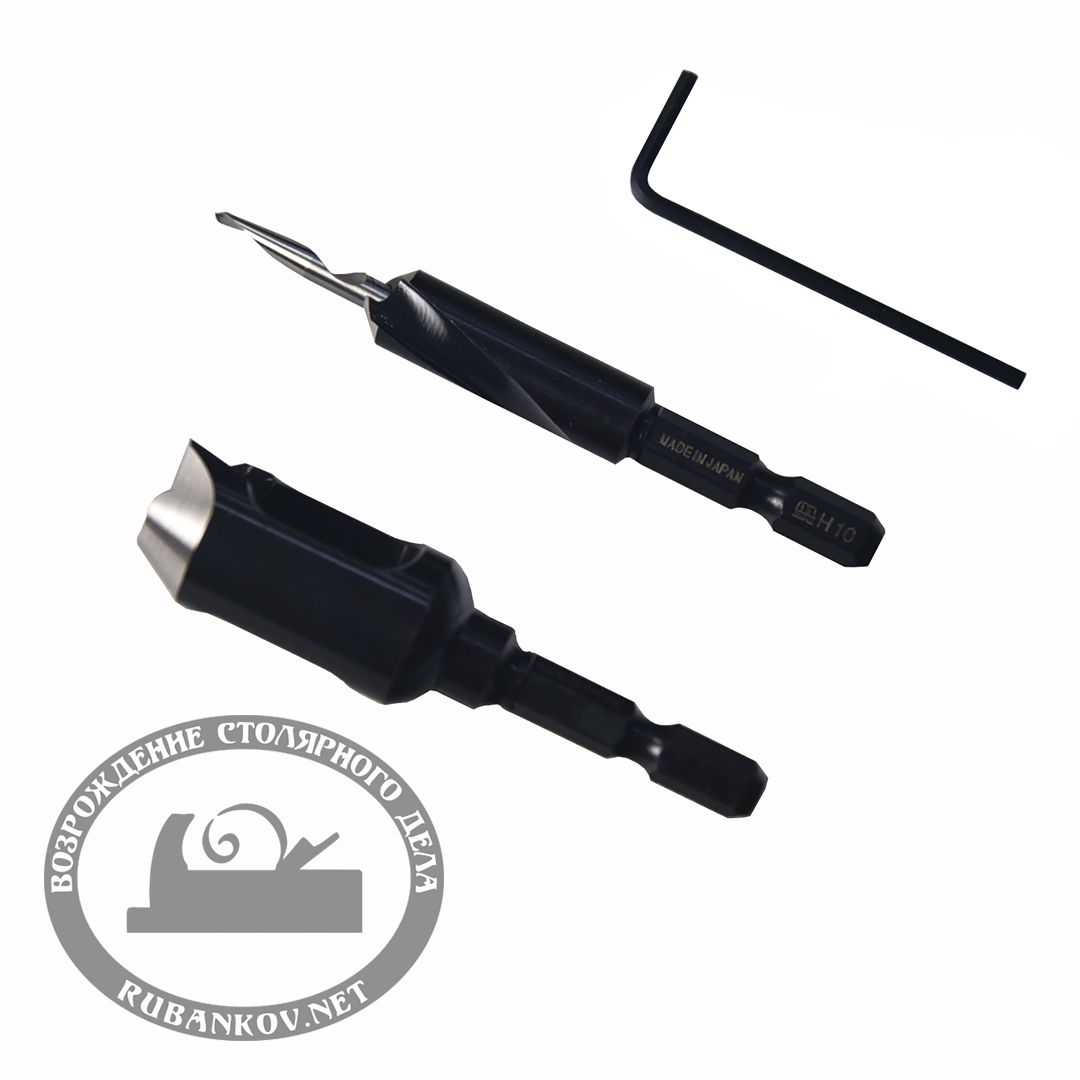 Набор Star-M 58X, HSS, для отверстий D4мм с пробочником D10.5мм