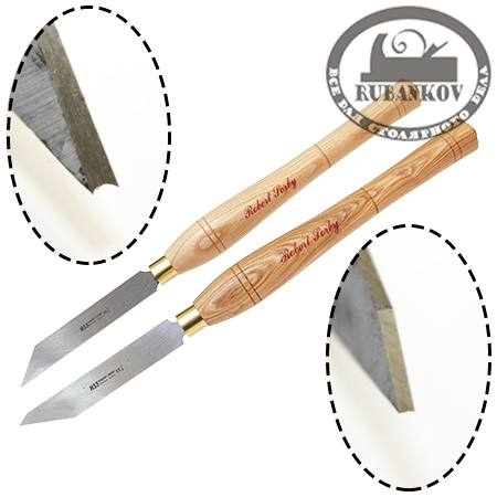 Резец токарный Robert Sorby HSS Fluted Parting Tool, 5мм (3/16')