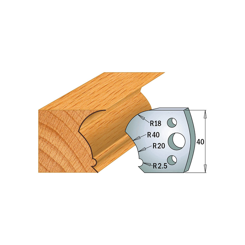 Комплект из 2-х ножей 40x4 SP CMT 690.123