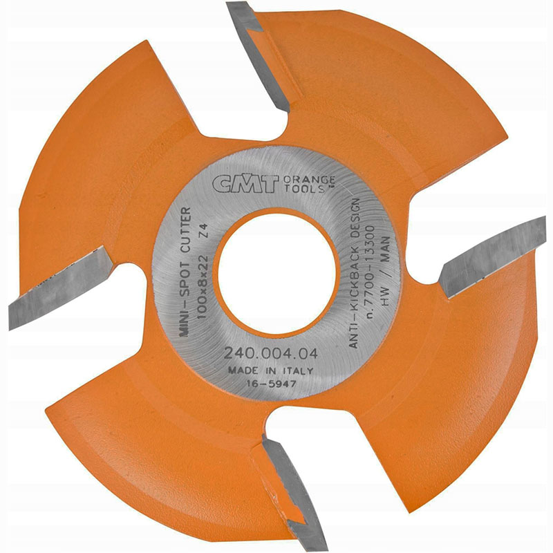 Диск пильный 100x22x8,0/6,0 18° R30 Z=4 CMT 240.004.04