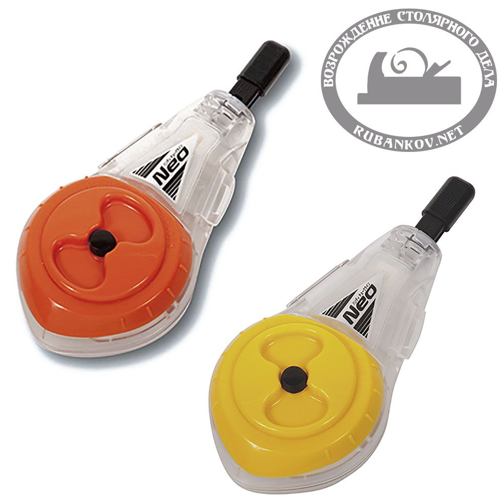 Отбивка порошковая Shinwa Neo, 15м, оранжевый корпус