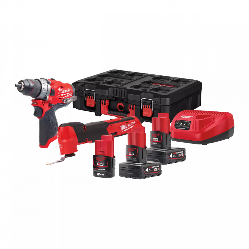Набор инструментов Milwaukee M12 FPP2AX-423P Набор инструментов Milwaukee M12 FPP2AX-423P