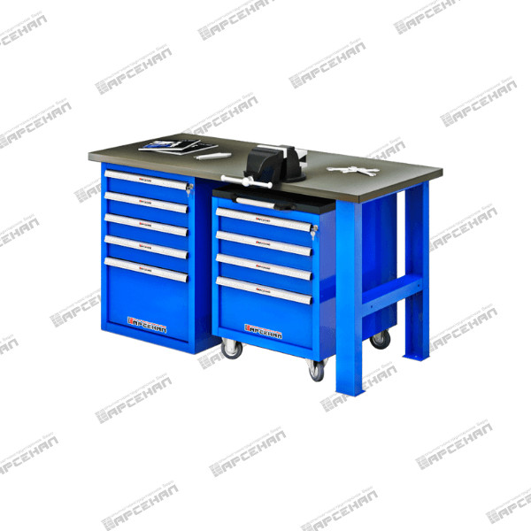 Верстак двухтубмовый «TRIUMF-Medium» ВТ.М-15G-5.4LR