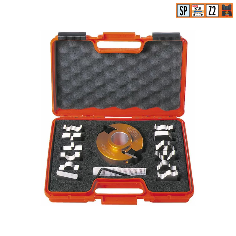 Комплект фрезы насадной F=19,05 D=78 (алюм.) 13 ножей SP (кейс) 692А CMT Комплект фрезы насадной F=19,05 D=78 (алюм.) 13 ножей SP (кейс) 692А CMT