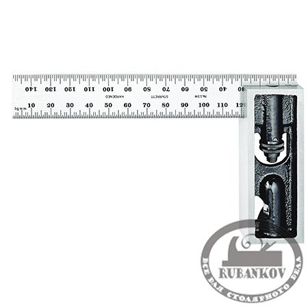 Угольник Starrett 13MC, 150мм, с подвижной подошвой
