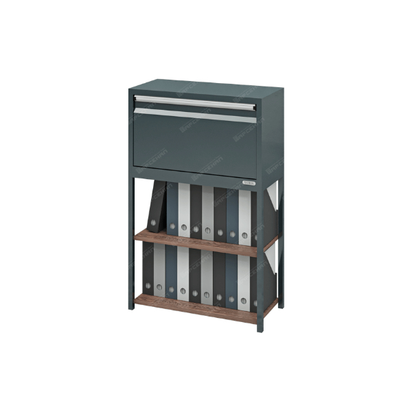 Шкаф-стеллаж офисный YORKCollection