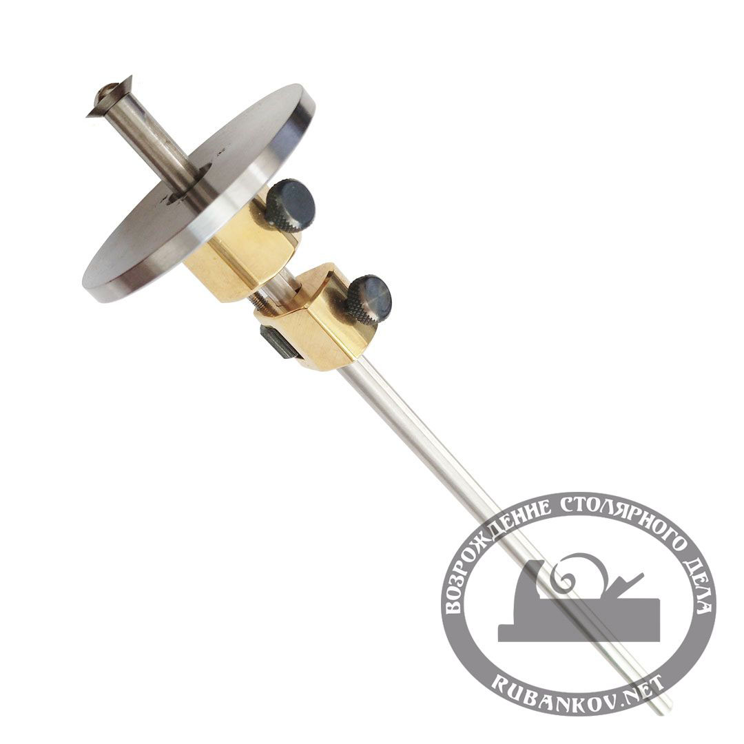 Рейсмус разметочный ПЕТРОГРАДЪ модель 2, 180мм с микроподстройкой