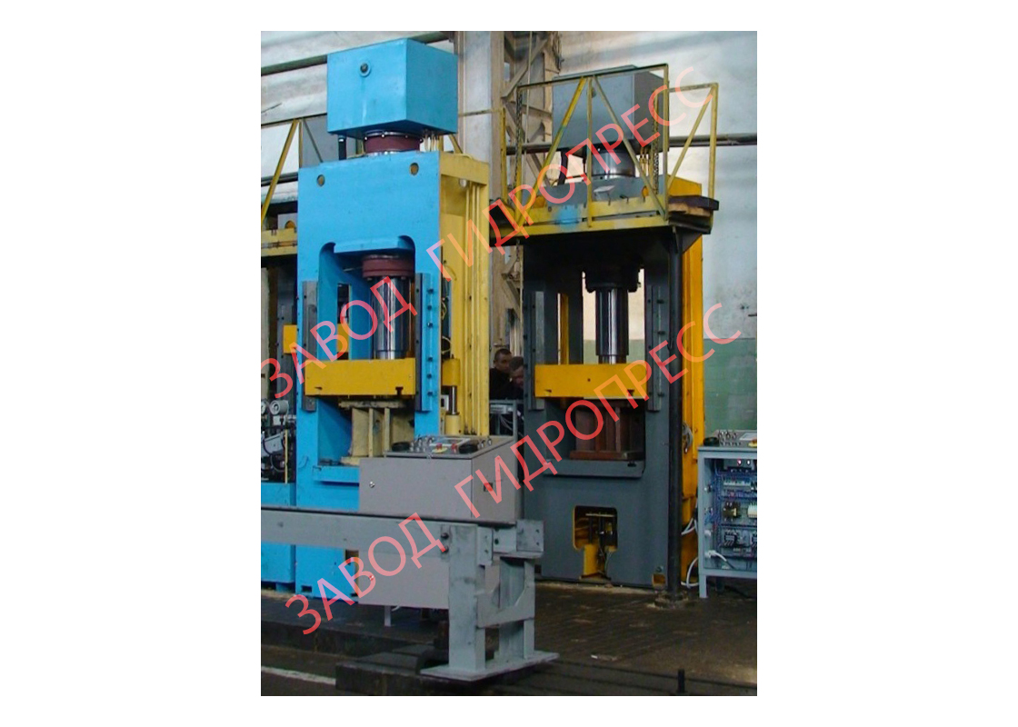 Гидравлический пресс ДЕ2428, ДЕ2428-01 с усилием 630кН