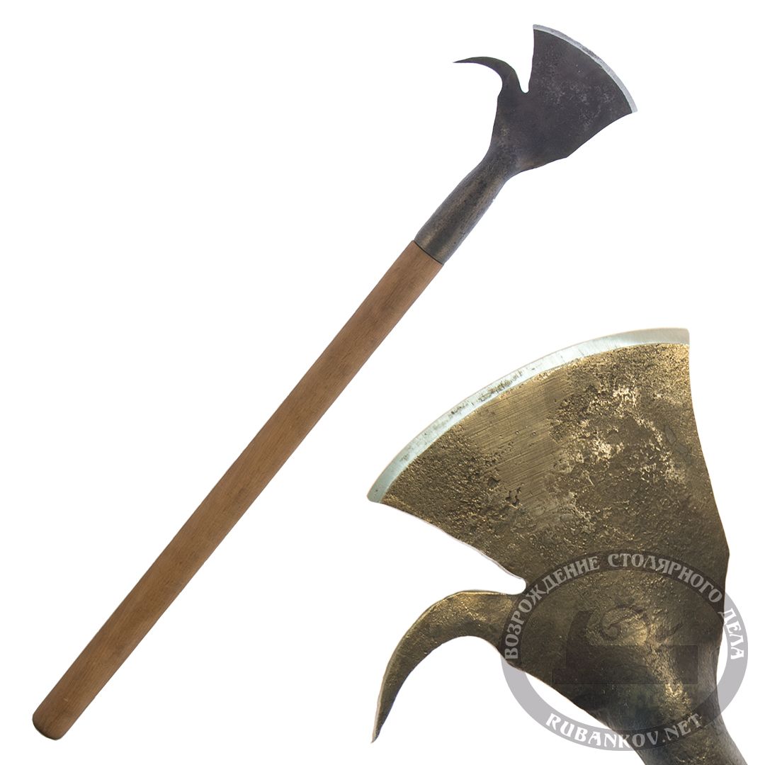 Окорочная (скобельная) лопатка N5, 110мм, выгнутая наружу РК (колокол), с крюком