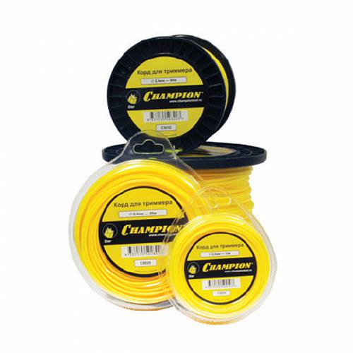 Мононить для триммера сечение звездочка Champion C5029 - Championtool