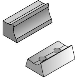 Клин для фрезы насадной 53x11x9,5 694.013 CMT 695.999.53