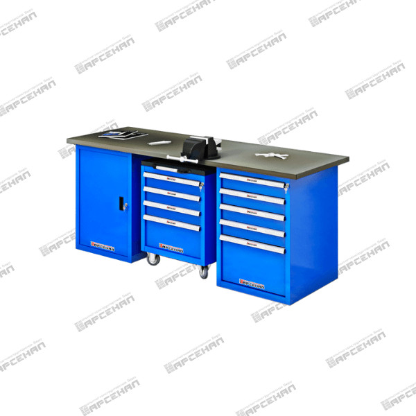 Верстак трехтумбовый «TRIUMF-Medium» ВТ.М-20G-05.4LR