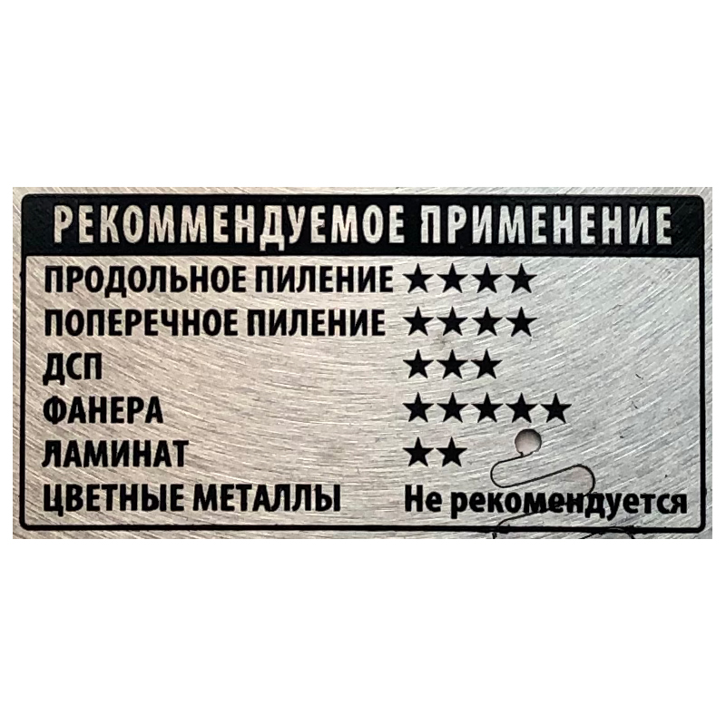 Пильные диски универсальные для продольного и поперечного реза с тонким пропилом Серия 256