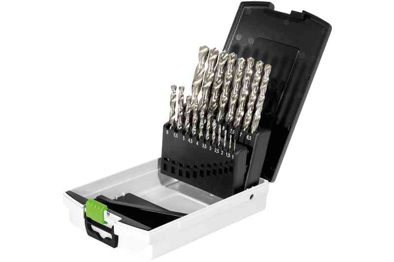 Кейс со свёрлами HSS по стали HSS D 1-10 Sort/19