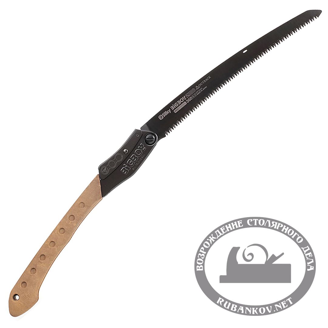 Пила Silky Bigboy 2000 Outback Edition, 360мм, 6.5зуб/30мм, с чехлом, складная