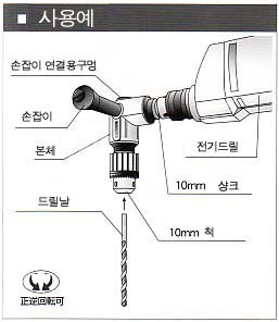 Насадка угловая на дрель, Kanzawa