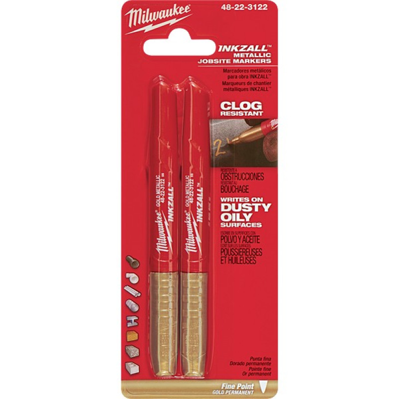 Маркер Milwaukee INKZALL FP Золото