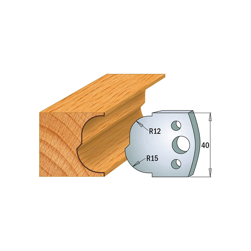 Комплект из 2-х ножей 40x4 SP CMT 690.115