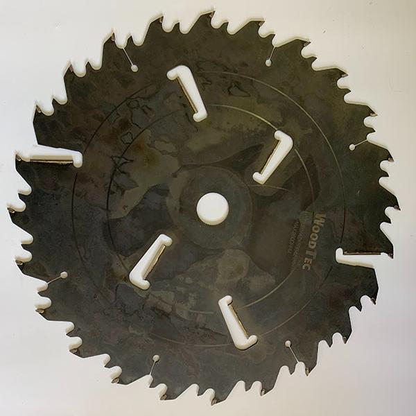 Пила дисковая 600 х 50 х 6,0/4,0 Z = (24 + 24) + 6 WoodTec