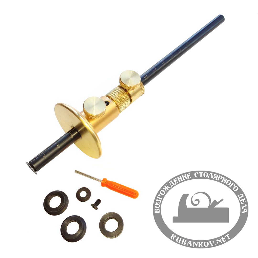 Рейсмус разметочный iGaging, с микроподстр. 150 мм, с тремя доп. ножами	