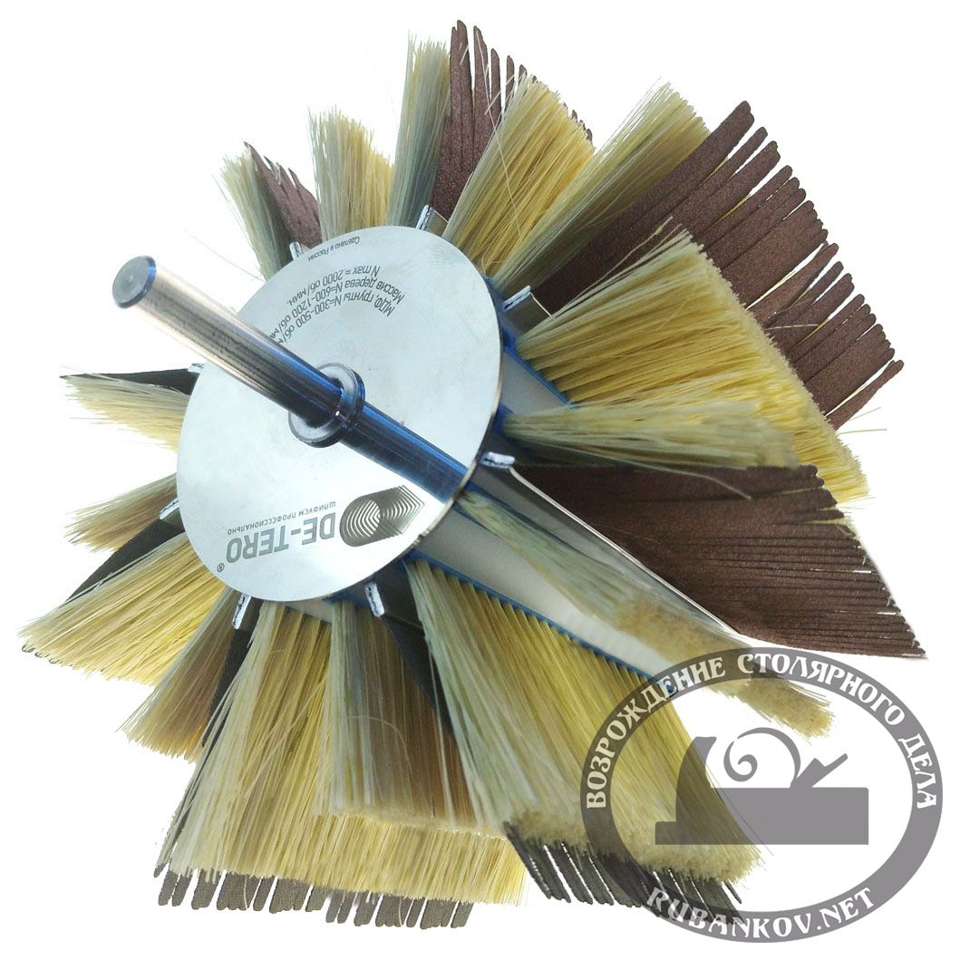 Абразив шлиф 50*45мм для насадки D85мм*100мм, P120, с перф.5мм