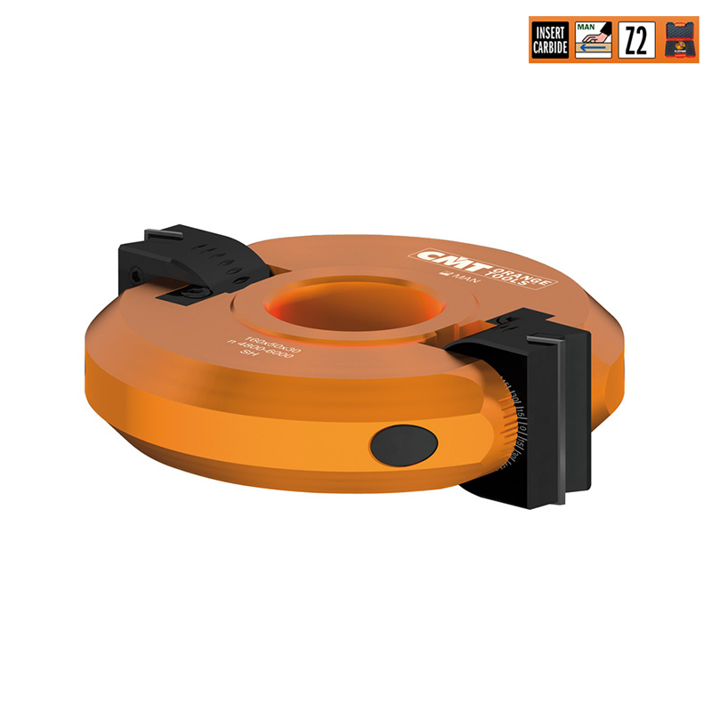 Фреза фасочная регулируемая Z2  D=160X50X35 насадная (алюм.) смен.ножи HM (кейс) CMT 694.017.35