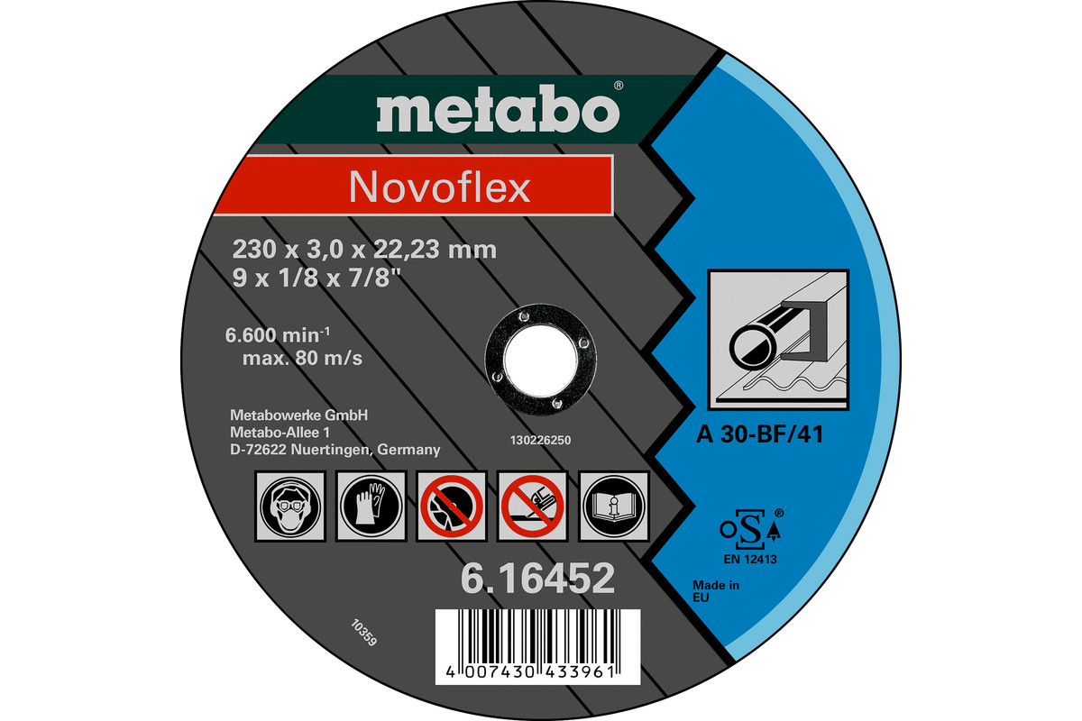 Novoflex 115x2,5x22,23, сталь, TF 41 (616442000)  