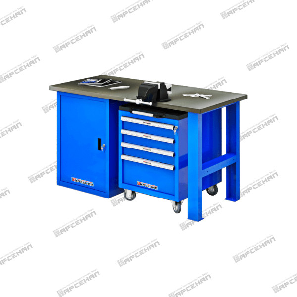 Верстак двухтубмовый «TRIUMF-Medium» ВТ.М-15G-0.4LR