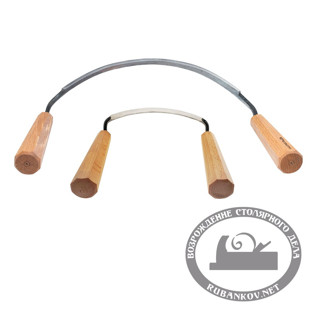 Скобель ПЕТРОГРАДЪ N10, 170мм (полукруглый, R200)